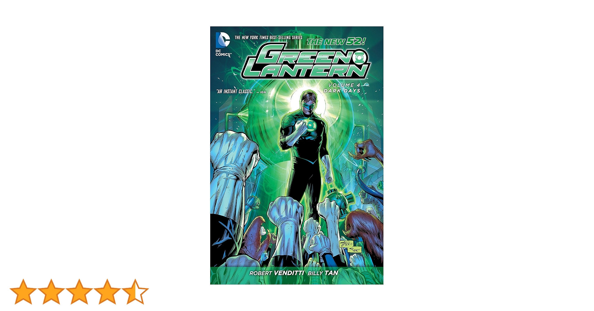 Green Lantern (The New 52): Dark Days: 4 : Venditti, Robert, Tan